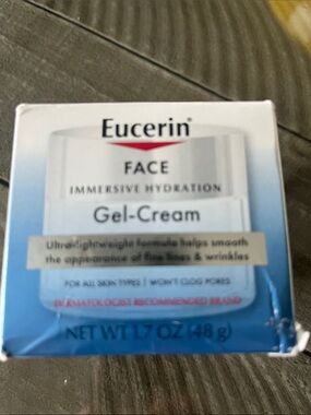 Eucerin Face Immersive Hydration Gel-Cream - Blue